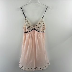 Oscar De La Renta Pink Label Slip Dress Sz S
